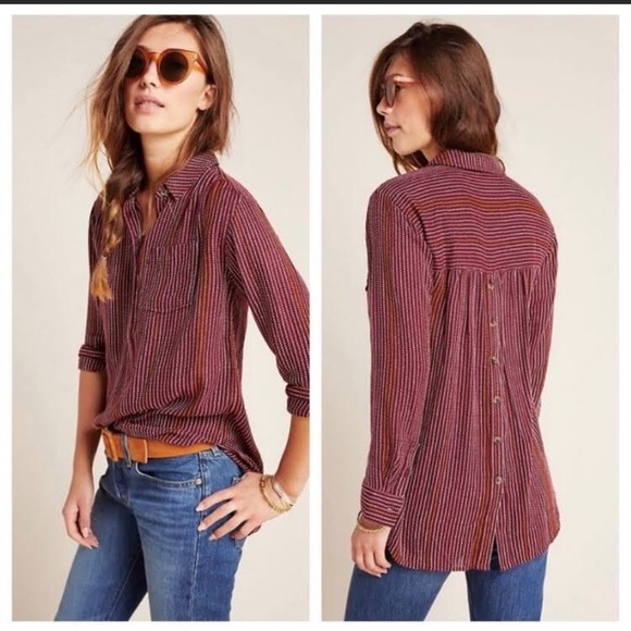 Anthropologie Boho Blouse - Picture 2 of 8